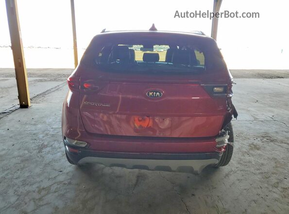 KNDP63AC5L7716086 2020 KIA SPORTAGE Red Հետևի տեսք