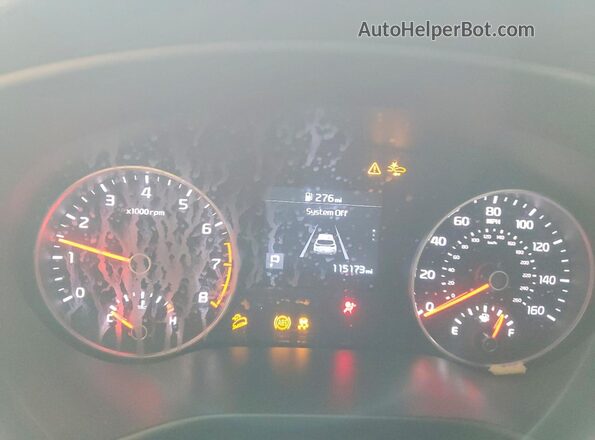 KNDP63AC5L7716086 2020 KIA SPORTAGE Red Սարքավորումների վահանակի տեսք
