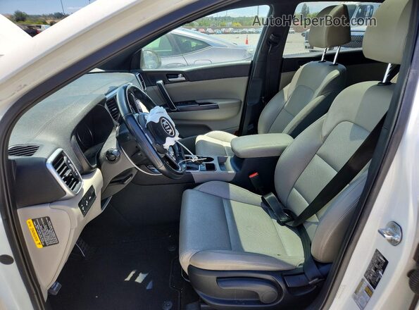 KNDP63AC5L7839189 2020 KIA SPORTAGE White Սալոնի դիմացի տեսք