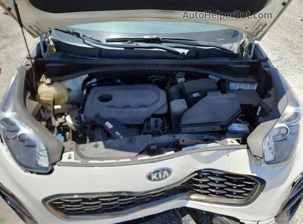 KNDP63AC5L7839189 2020 KIA SPORTAGE White Շարժիչի բաժամունքի տեսք