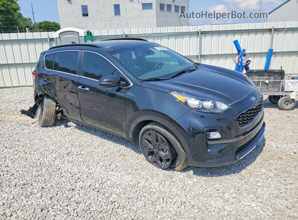 KNDP63AC6L7710829 2020 KIA SPORTAGE Black Front right