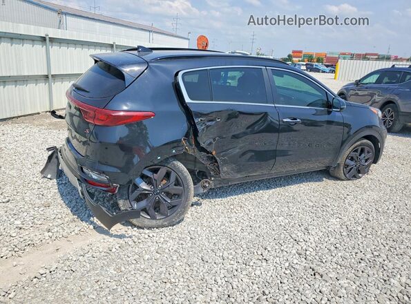 KNDP63AC6L7710829 2020 KIA SPORTAGE Black Rear right