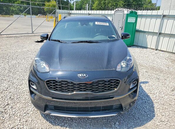KNDP63AC6L7710829 2020 KIA SPORTAGE Black Front view