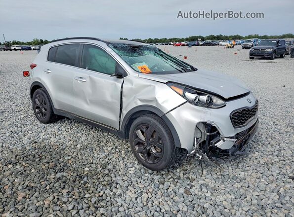 KNDP63AC8L7823617 2020 KIA SPORTAGE Silver Front right