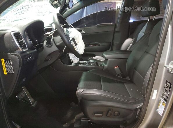 KNDP63AC8N7021961 2022 KIA SPORTAGE Silver Widok wnętrza z przodu