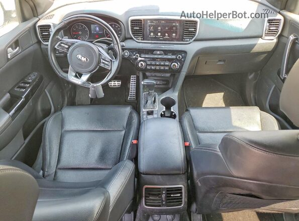 KNDP63AC9M7871211 2021 KIA SPORTAGE White წინა პანელის ხედი