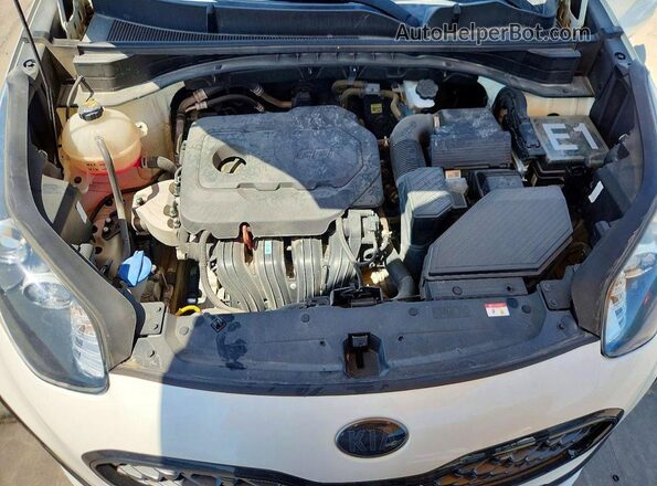 KNDP63AC9M7937871 2021 KIA SPORTAGE White Շարժիչի բաժամունքի տեսք