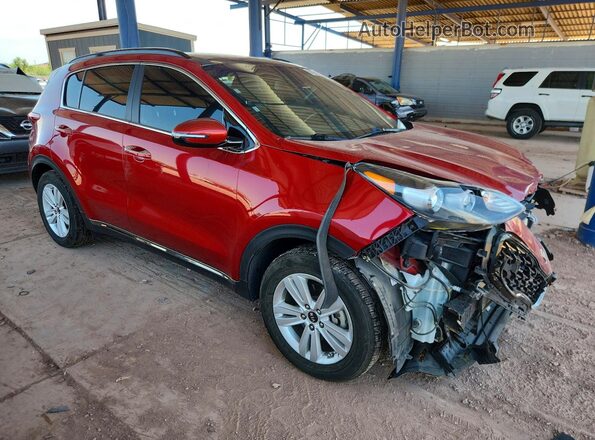 KNDP63ACXL7807676 2020 KIA SPORTAGE Красный Передняя правая четверть