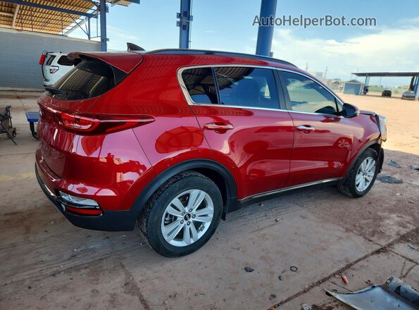 KNDP63ACXL7807676 2020 KIA SPORTAGE Красный Задняя правая четверть
