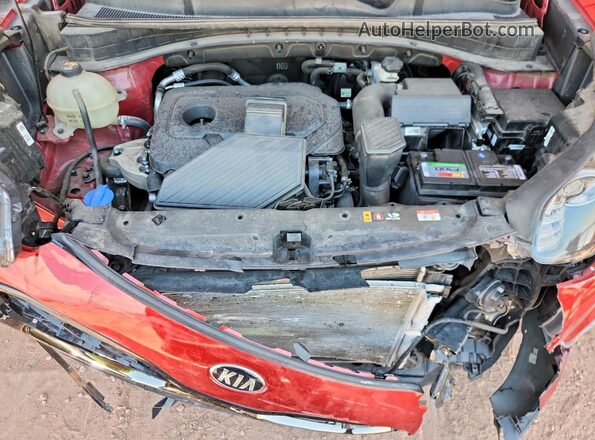 KNDP63ACXL7807676 2020 KIA SPORTAGE Красный Вид подкапотного пространства