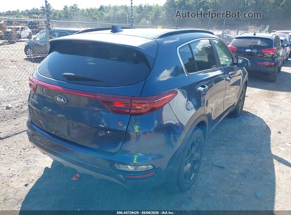 KNDP6CAC0L7689461 2020 KIA SPORTAGE Blue Задня права чверть