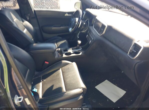 KNDP6CAC0L7689461 2020 KIA SPORTAGE Blue Вид салону спереду