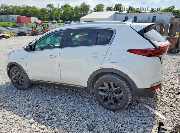 KNDP6CAC0L7772985 2020 KIA SPORTAGE White Հետևի ձախ