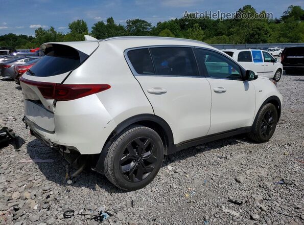 KNDP6CAC0L7772985 2020 KIA SPORTAGE White Հետևի աջ