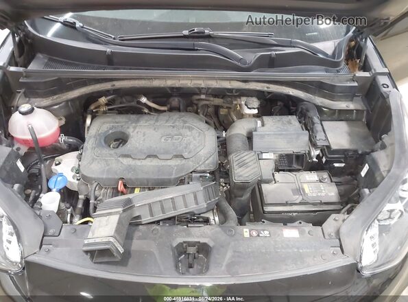 KNDP6CAC0M7886096 2021 KIA SPORTAGE Black Rear view