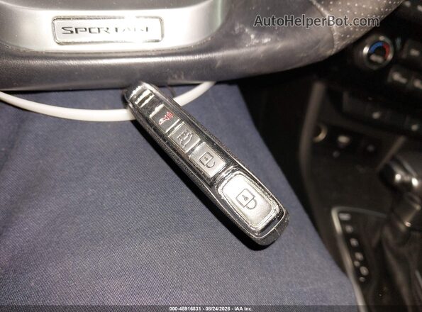 KNDP6CAC0M7886096 2021 KIA SPORTAGE Black Dashboard view