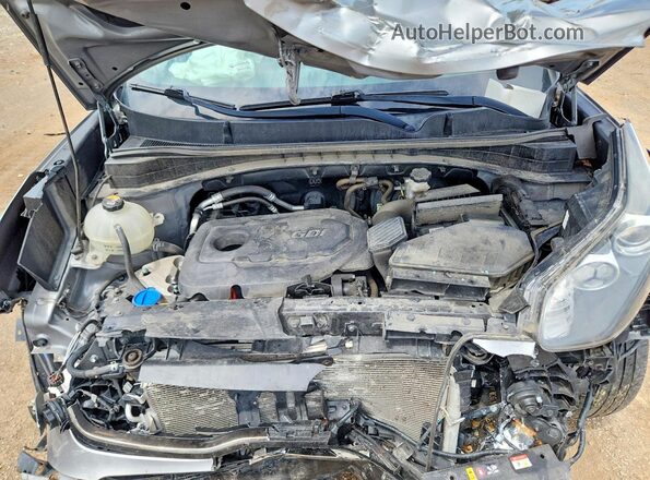 KNDP6CAC1L7649647 2020 KIA SPORTAGE Gray Engine compartment view