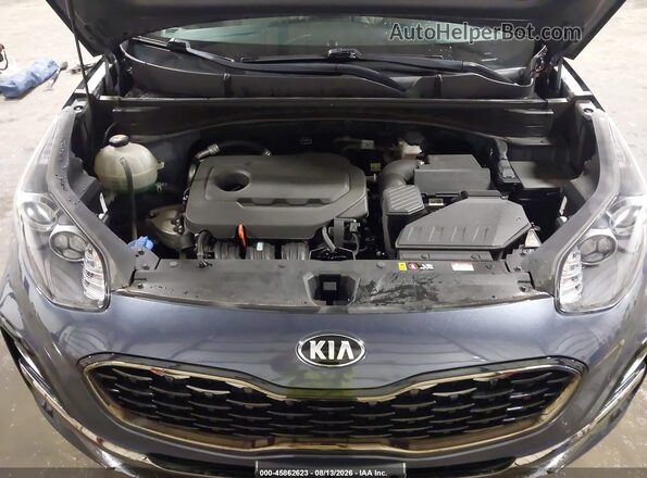 KNDP6CAC1L7728445 2020 KIA SPORTAGE Blue Widok z tyłu