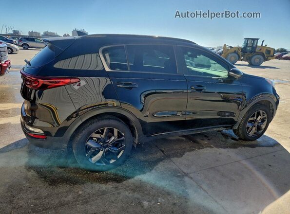 KNDP6CAC1N7998455 2022 KIA SPORTAGE Black Tył prawy