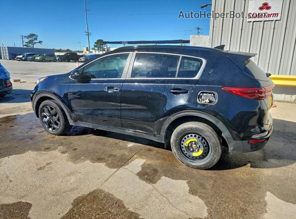 KNDP6CAC1N7998455 2022 KIA SPORTAGE Black Tył lewy