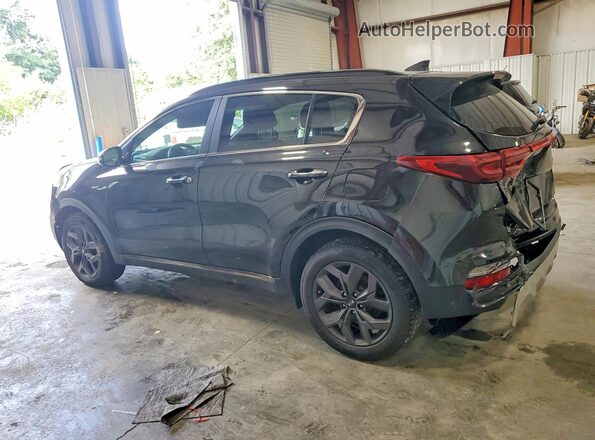 KNDP6CAC2L7681703 2020 KIA SPORTAGE Black Trasero izquierdo