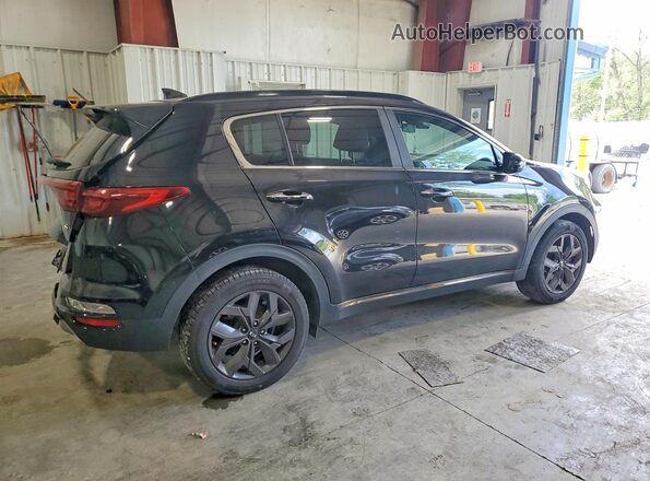 KNDP6CAC2L7681703 2020 KIA SPORTAGE Black Trasero derecho