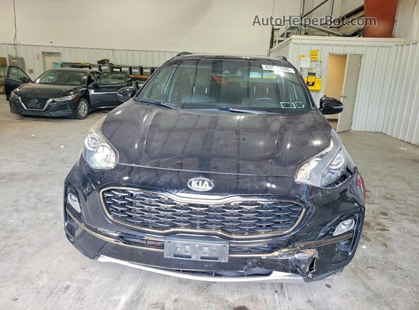 KNDP6CAC2L7681703 2020 KIA SPORTAGE Black Vista frontal