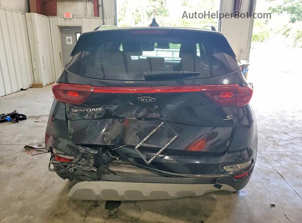 KNDP6CAC2L7681703 2020 KIA SPORTAGE Black Vista trasera