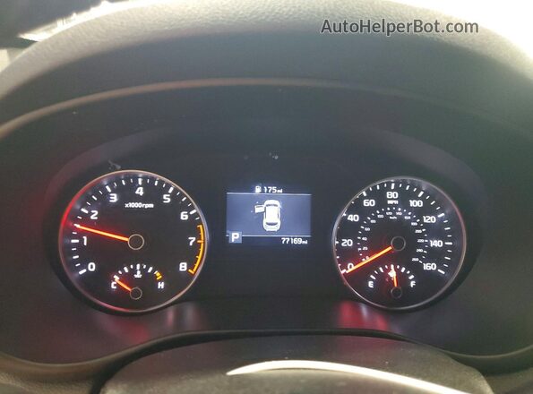 KNDP6CAC2L7681703 2020 KIA SPORTAGE Black Vista del cuadro de instrumentos