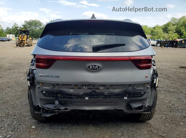KNDP6CAC2L7779615 2020 KIA SPORTAGE Silver უკანა ხედი