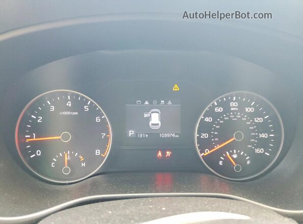 KNDP6CAC2L7779615 2020 KIA SPORTAGE Silver ხელსაწყოთა პანელის ხედი