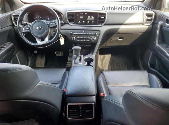KNDP6CAC2L7779615 2020 KIA SPORTAGE Silver წინა პანელის ხედი