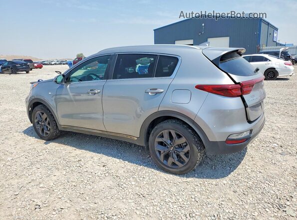 KNDP6CAC2M7857778 2021 KIA SPORTAGE Серебряный Задняя левая четверть