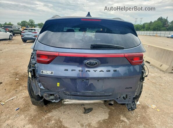 KNDP6CAC2N7974391 2022 KIA SPORTAGE Charcoal Widok z tyłu