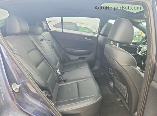 KNDP6CAC2N7974391 2022 KIA SPORTAGE Charcoal Widok tylnych siedzeń