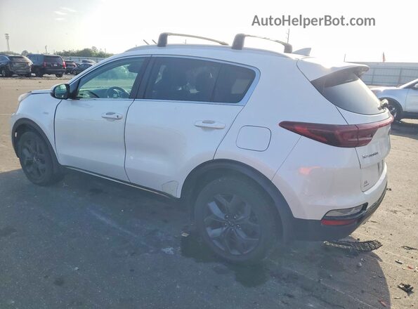 KNDP6CAC3L7840986 2020 KIA SPORTAGE White Задня ліва чверть