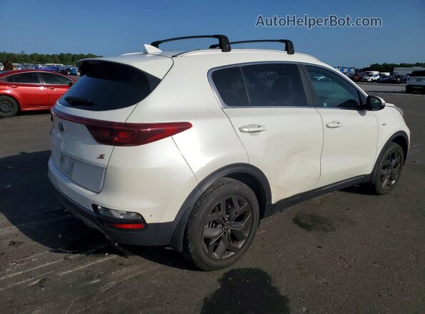 KNDP6CAC3L7840986 2020 KIA SPORTAGE White Задня права чверть