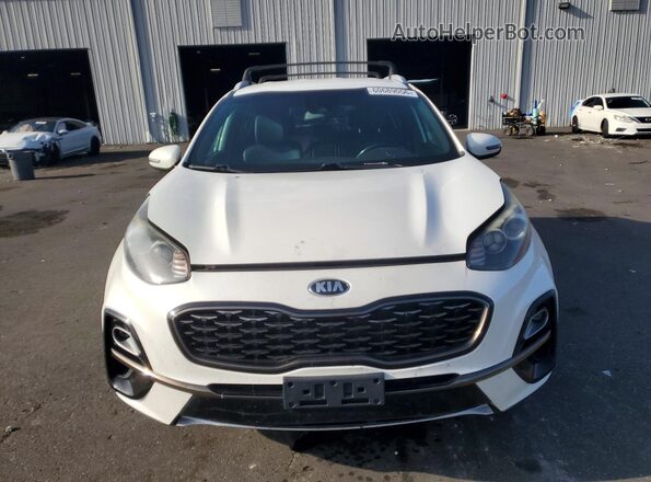 KNDP6CAC3L7840986 2020 KIA SPORTAGE White Вид спереду