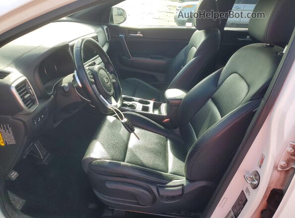 KNDP6CAC3L7840986 2020 KIA SPORTAGE White Вид салону спереду