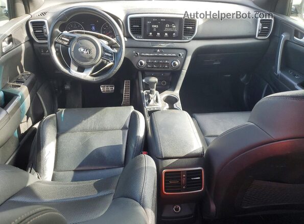 KNDP6CAC3L7840986 2020 KIA SPORTAGE White Вид панелі приладів