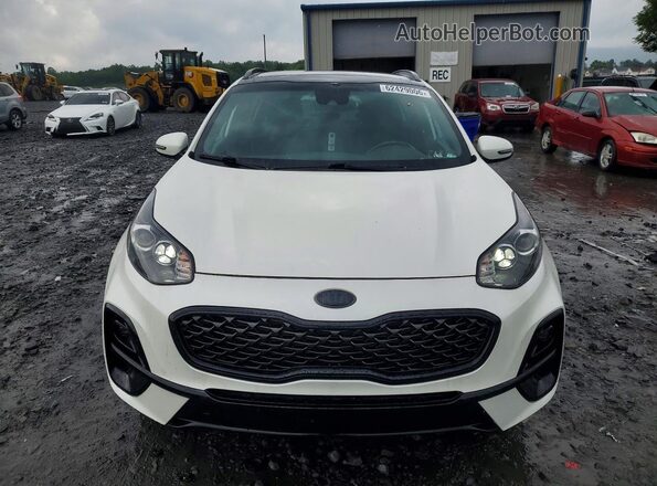 KNDP6CAC3N7951539 2022 KIA SPORTAGE Белый Вид спереди