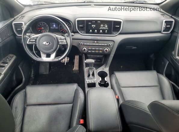 KNDP6CAC3N7951539 2022 KIA SPORTAGE Белый Вид панели приборов