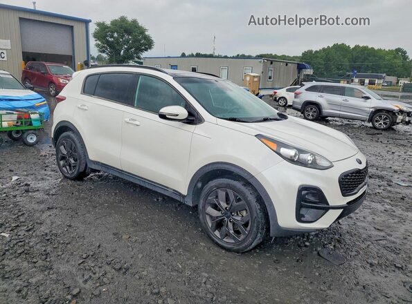 KNDP6CAC3N7951539 2022 KIA SPORTAGE Белый Передняя правая четверть