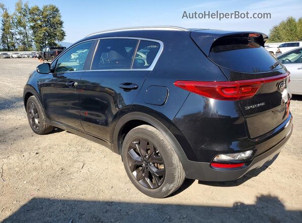 KNDP6CAC5L7652065 2020 KIA SPORTAGE Black Հետևի ձախ