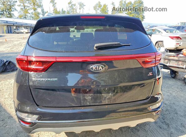 KNDP6CAC5L7652065 2020 KIA SPORTAGE Black Հետևի նստատեղերի տեսք