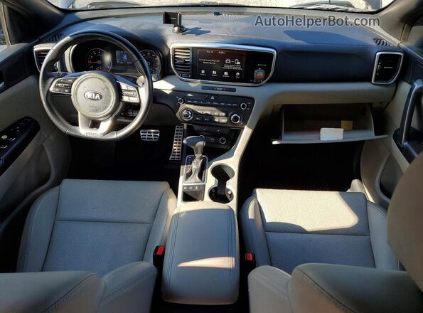 KNDP6CAC5L7652065 2020 KIA SPORTAGE Black Սալոնի 360 աստիճան տեսք