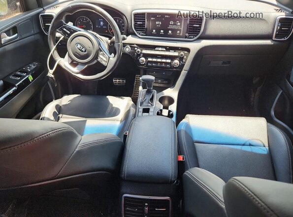 KNDP6CAC5L7698592 2020 KIA SPORTAGE Серый Вид панели приборов