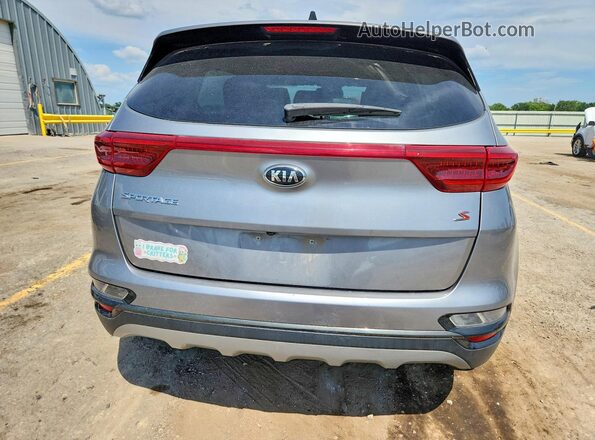 KNDP6CAC5L7698592 2020 KIA SPORTAGE Серый Вид сзади