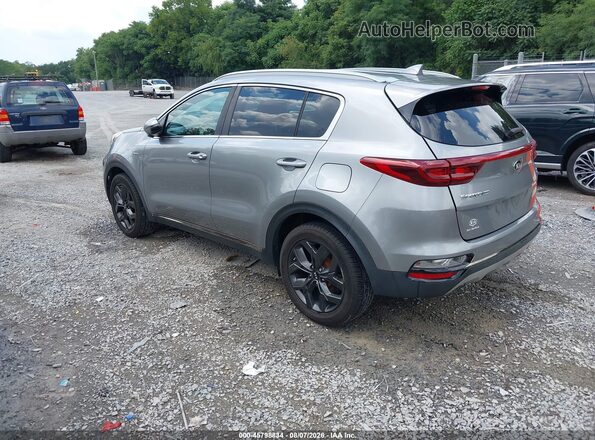KNDP6CAC5L7748147 2020 KIA SPORTAGE Gray Задня ліва чверть