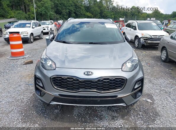 KNDP6CAC5L7748147 2020 KIA SPORTAGE Gray Вид щитка приладів